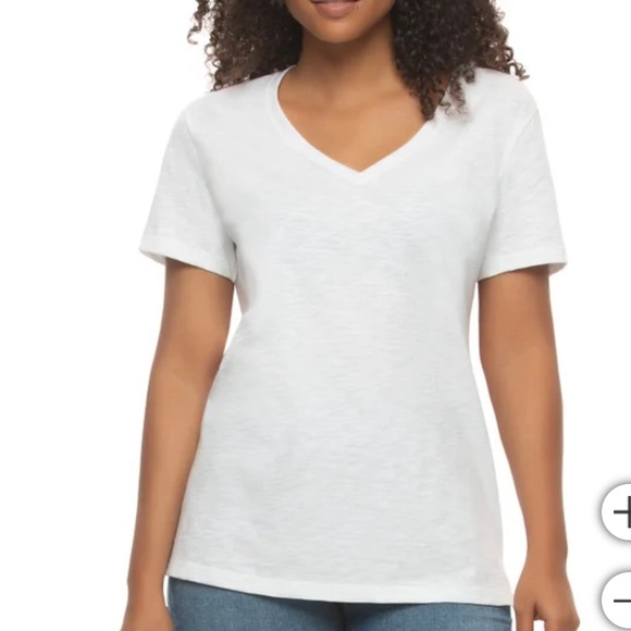 Black Bow Women’s Slub T-shirt - Picture 5 of 6